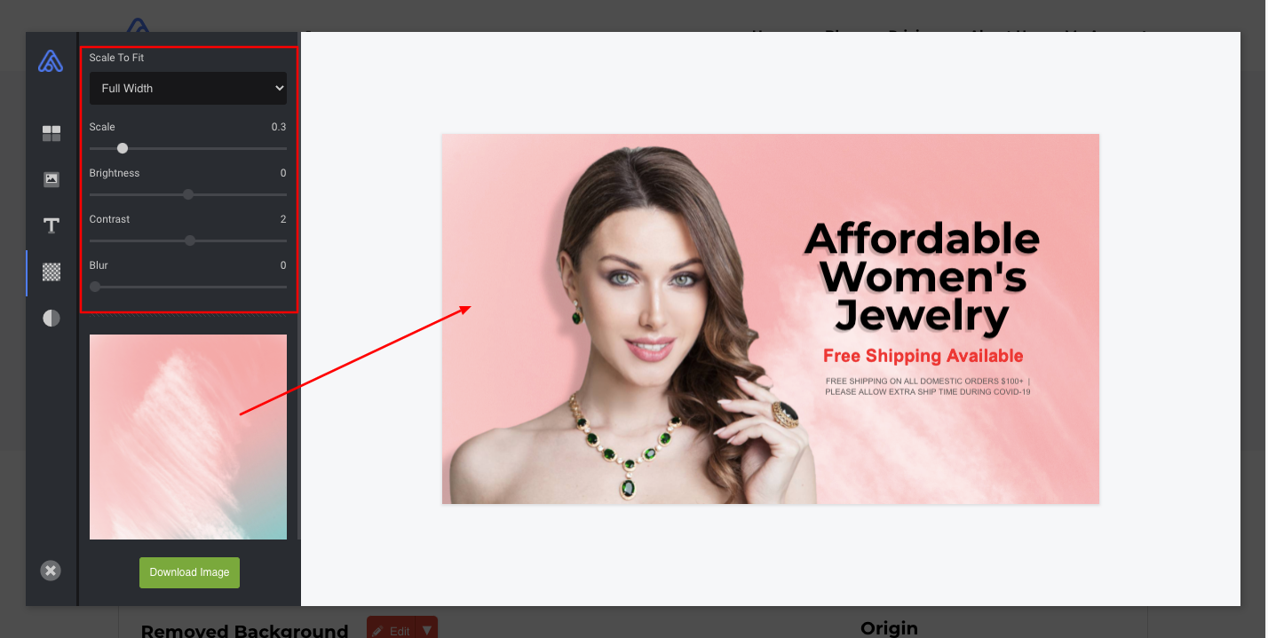 Editor de foto online