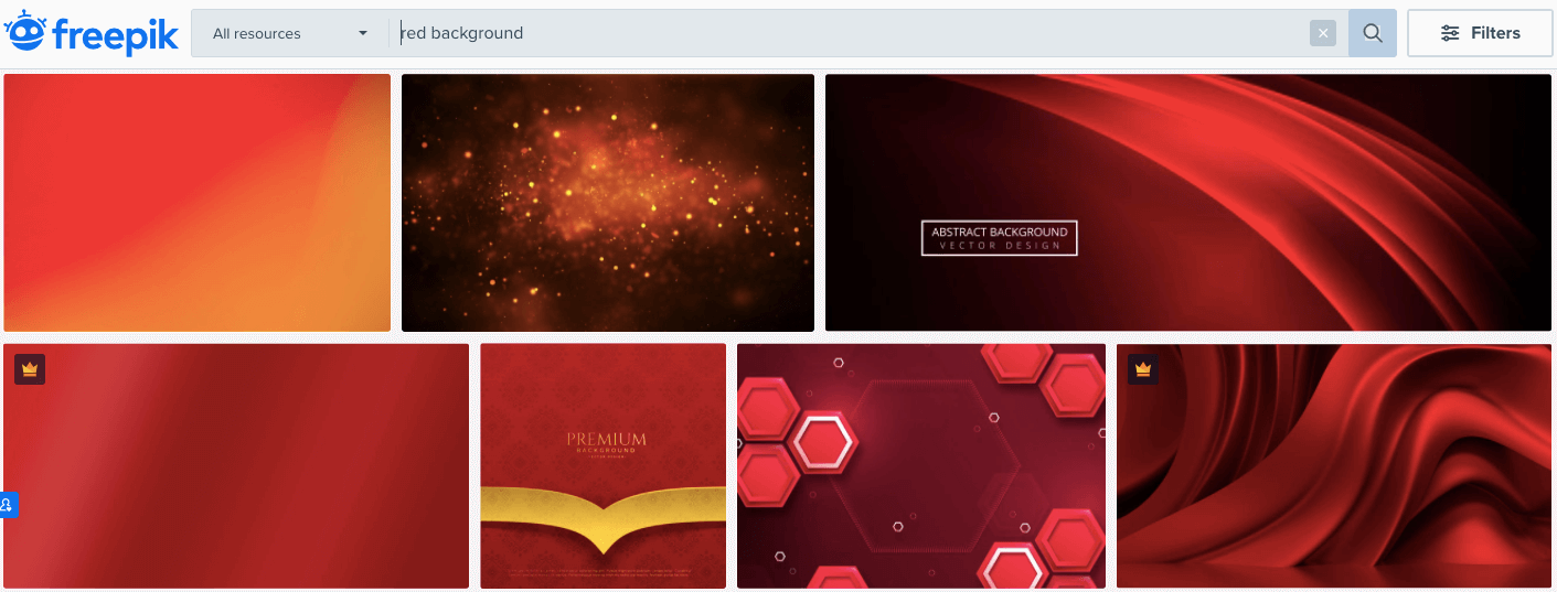 red background hd designs