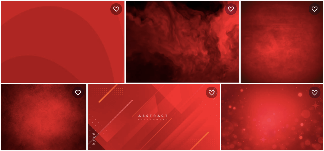 red black website background