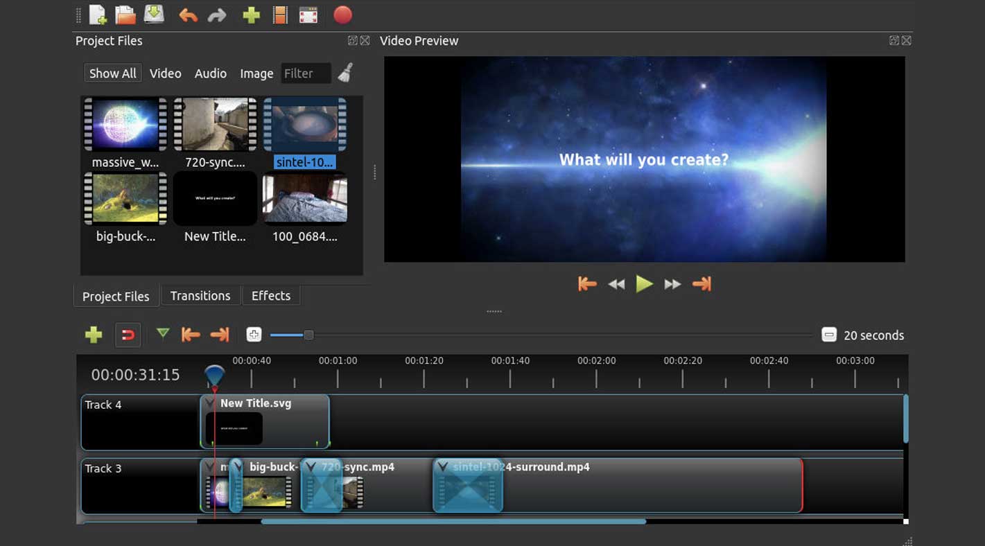 openshot video editor watermark