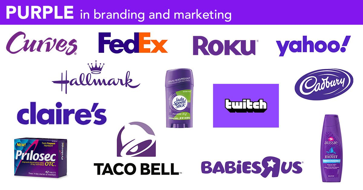 purple background - branding