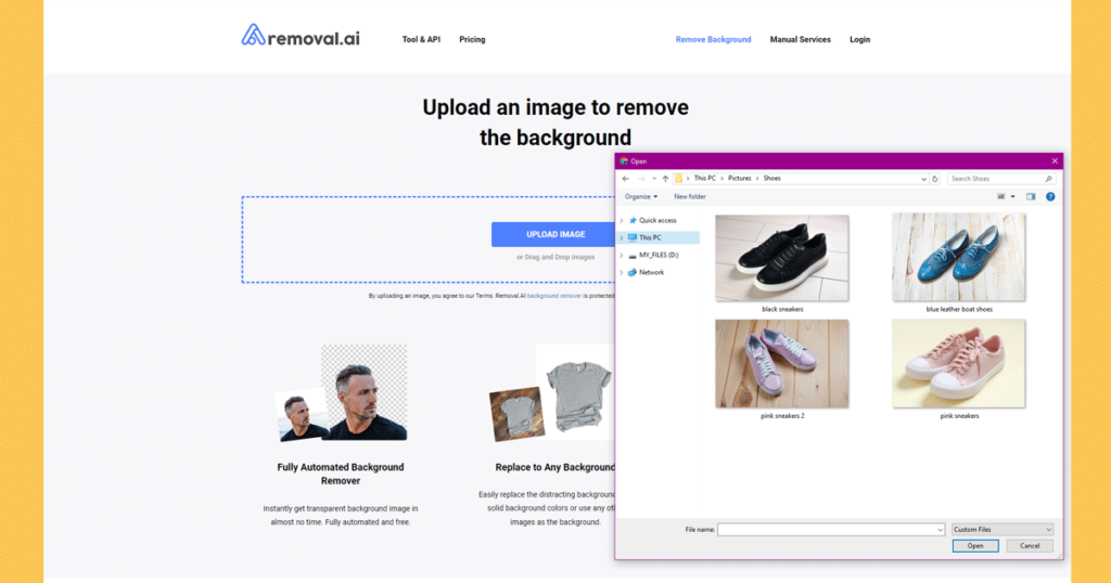 How to Remove Background from Shoe Images? - Removal.AI