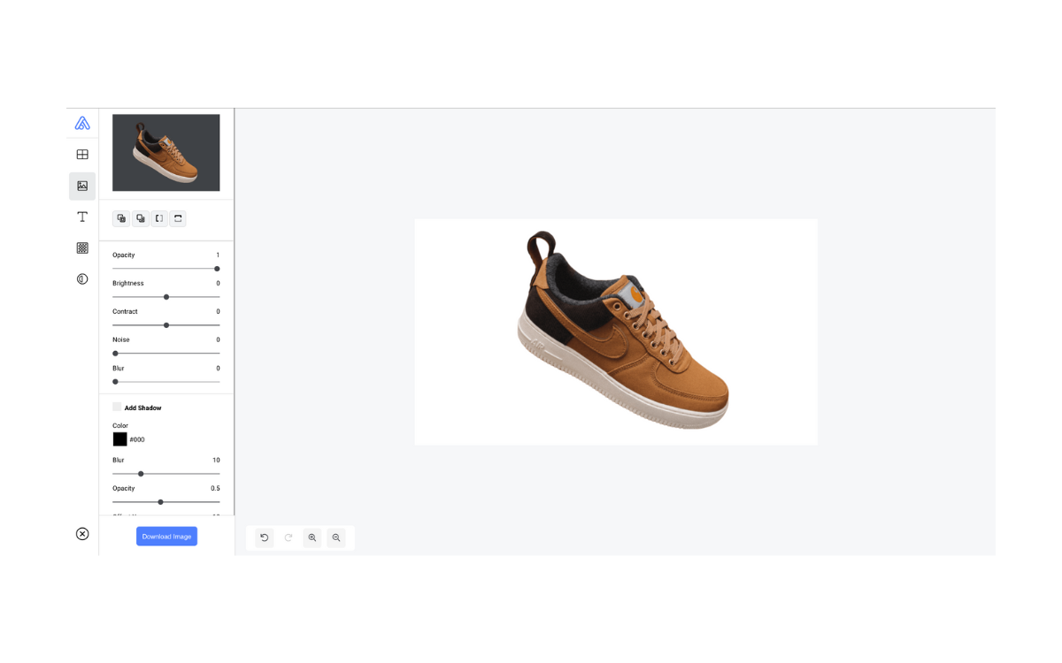 shoe editing app - Removal AI