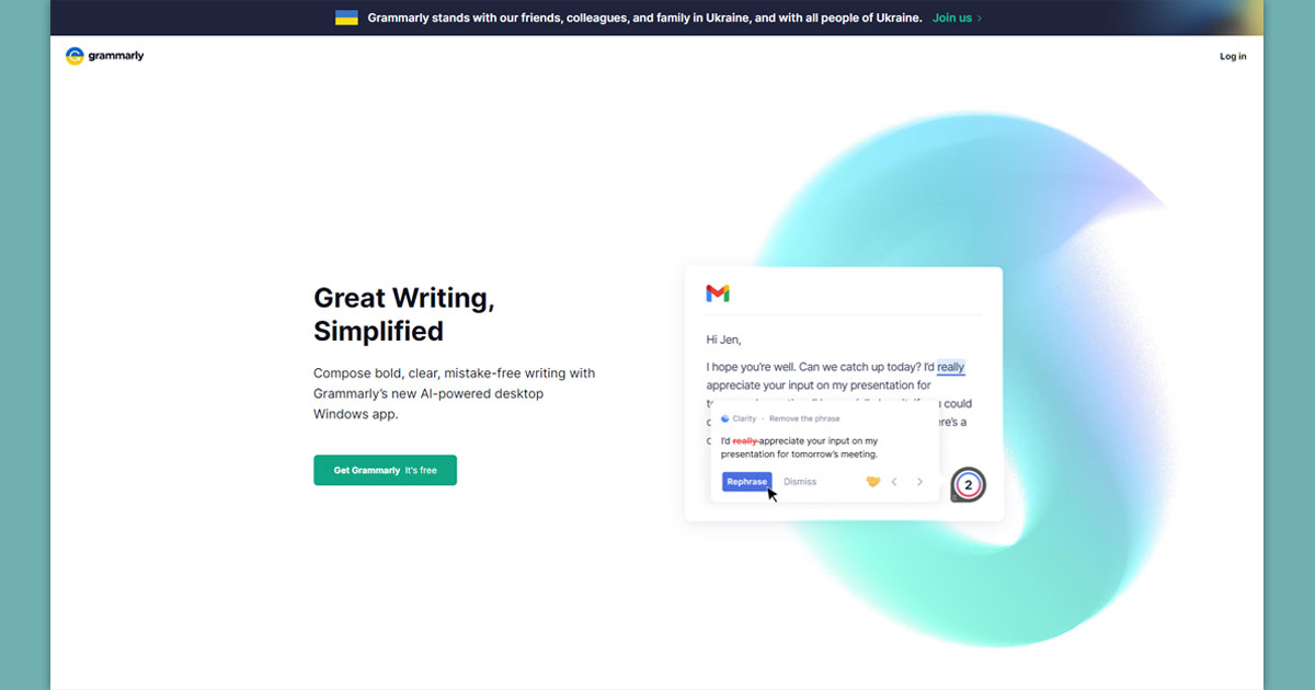 Grammarly - Improve Your Content Structure and Grammar