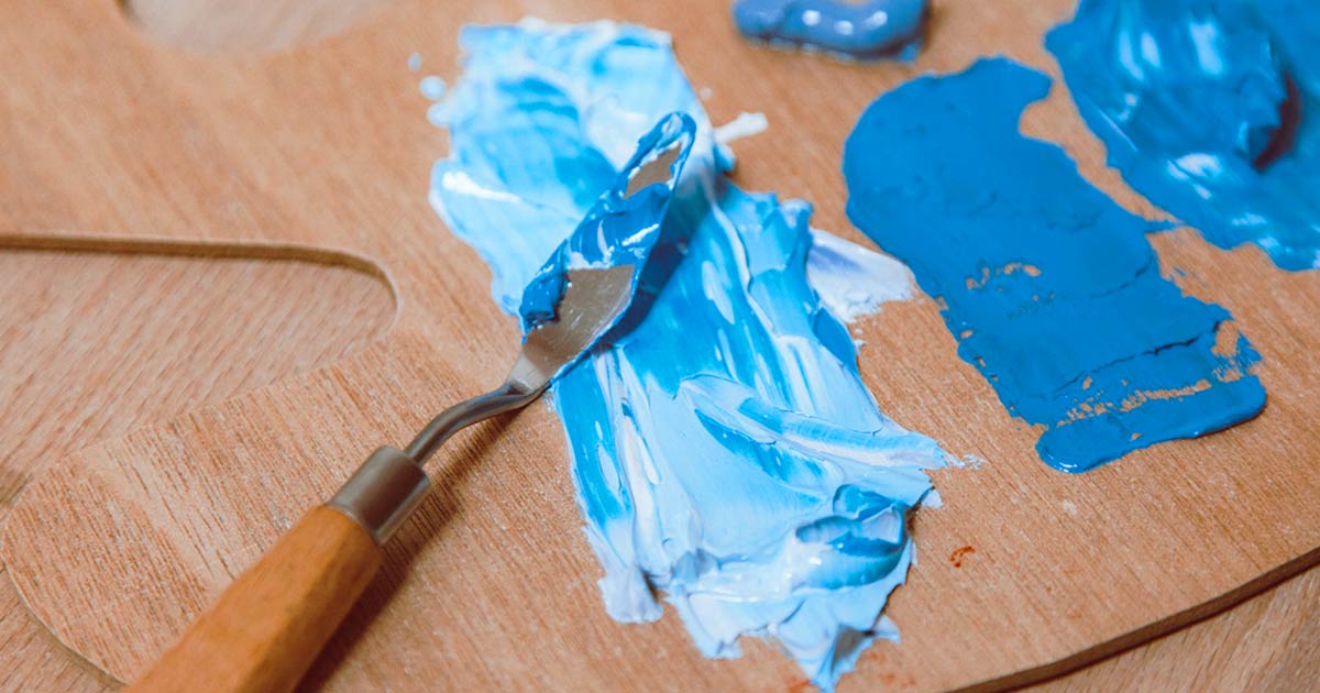 blue paint color