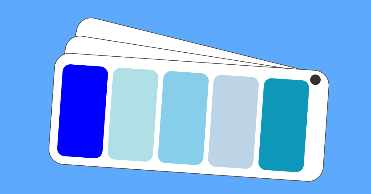 blue color palette