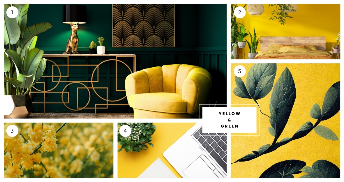 Yellow & Green Color Palette