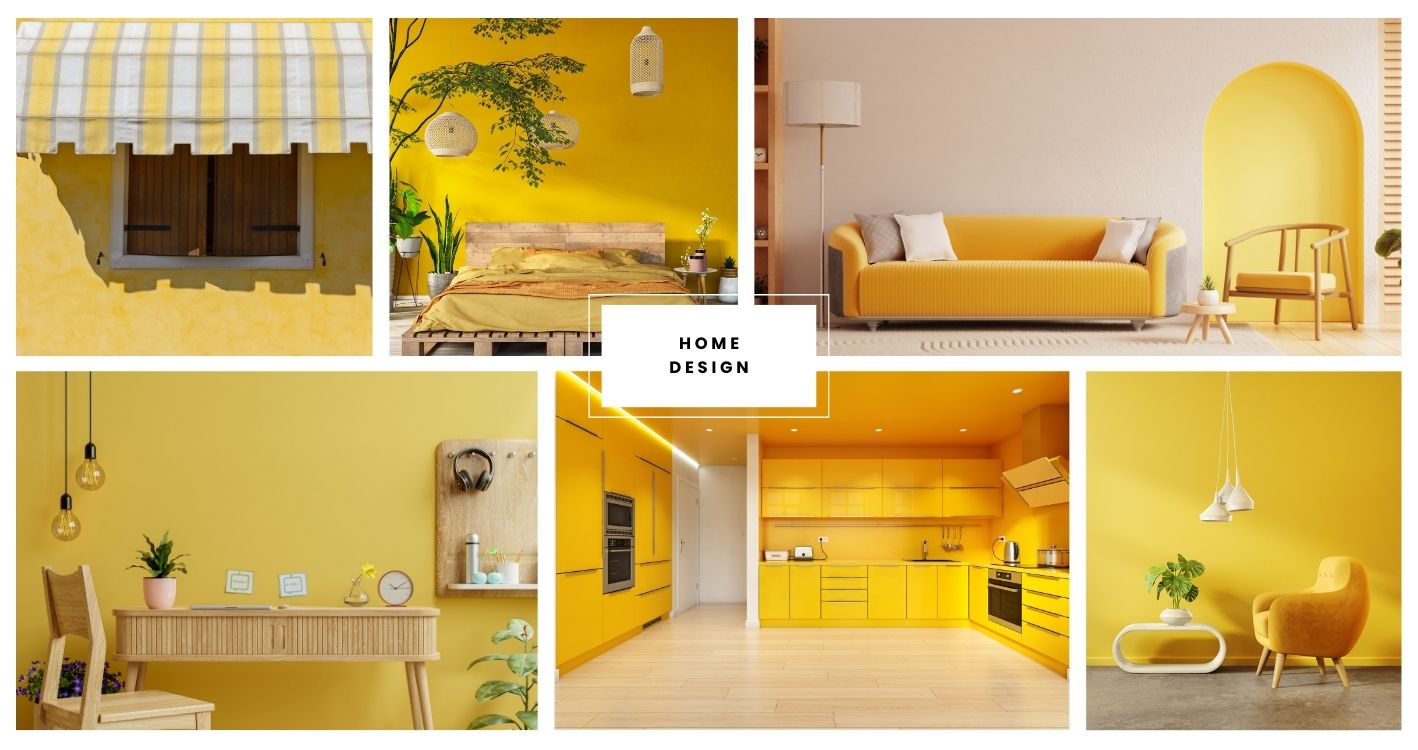 Yellow Home Design Examples